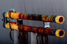 Masur Birch Native American Flute, Minor, Low E-4, #N19G (13)